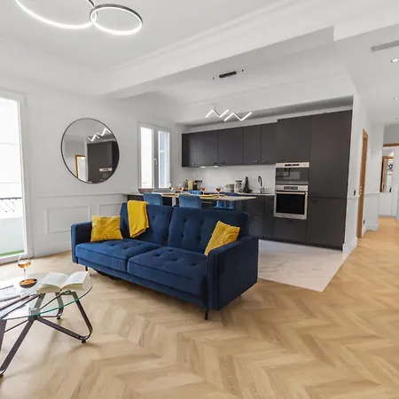 Apartment Le Versailles - Hypercentre - Luxurious - Spacious - Ac Antibes